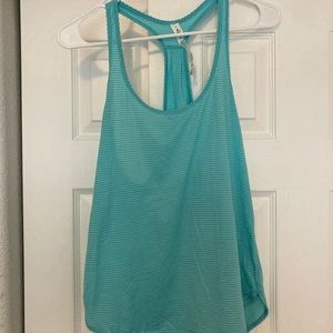 Lululemon U5 Blue Tank Top
